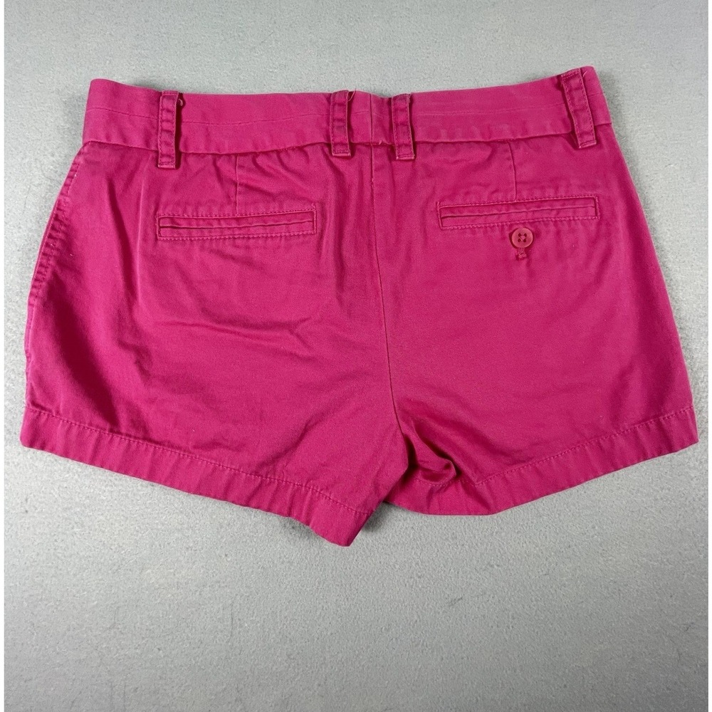 J.Crew Shorts Womens 6 Pink Broken-In Chino Mid Rise Cotton Casual 3" Inseam - Picture 5 of 5